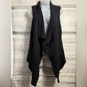 Relativity Charcoal Knit Vest